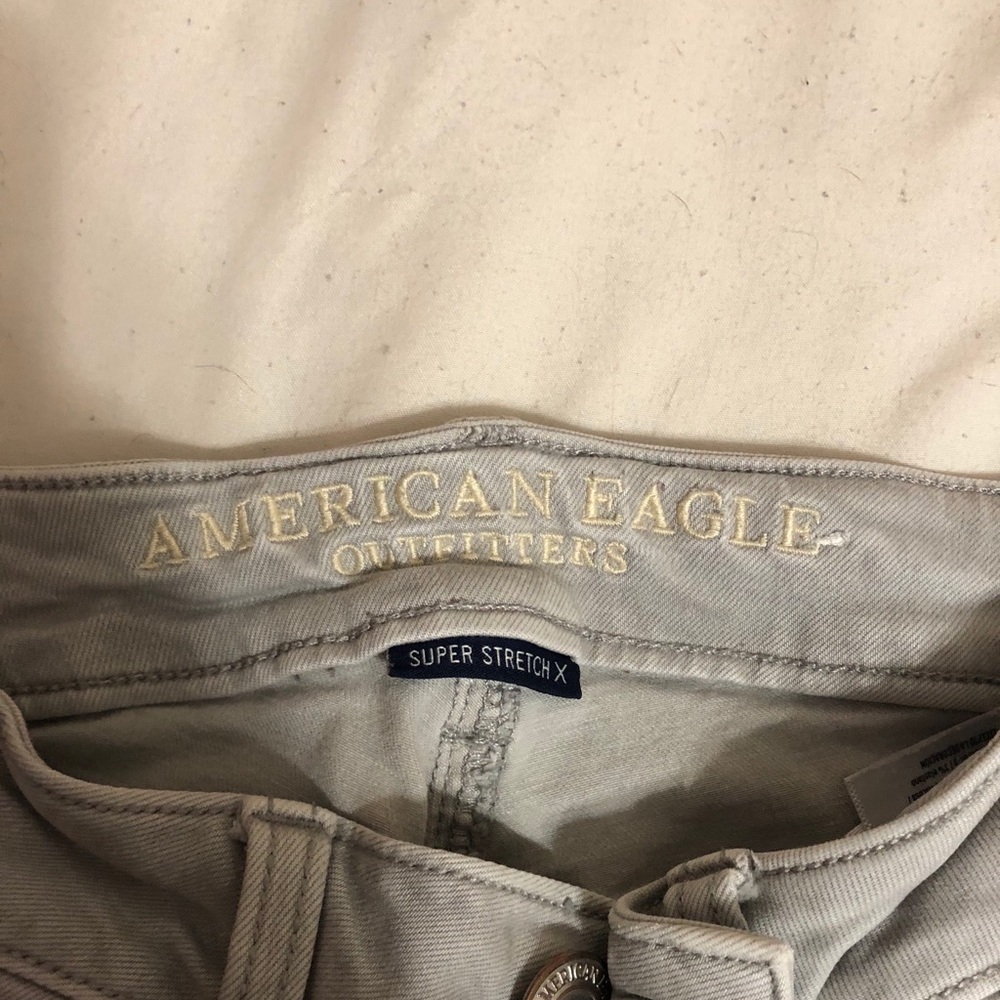 American Eagle ripped skinny jeans